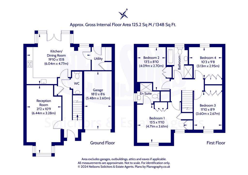 4 bedroom detached house for sale - floorplan