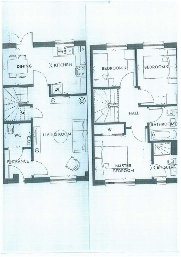 3 bedroom villa for sale - floorplan