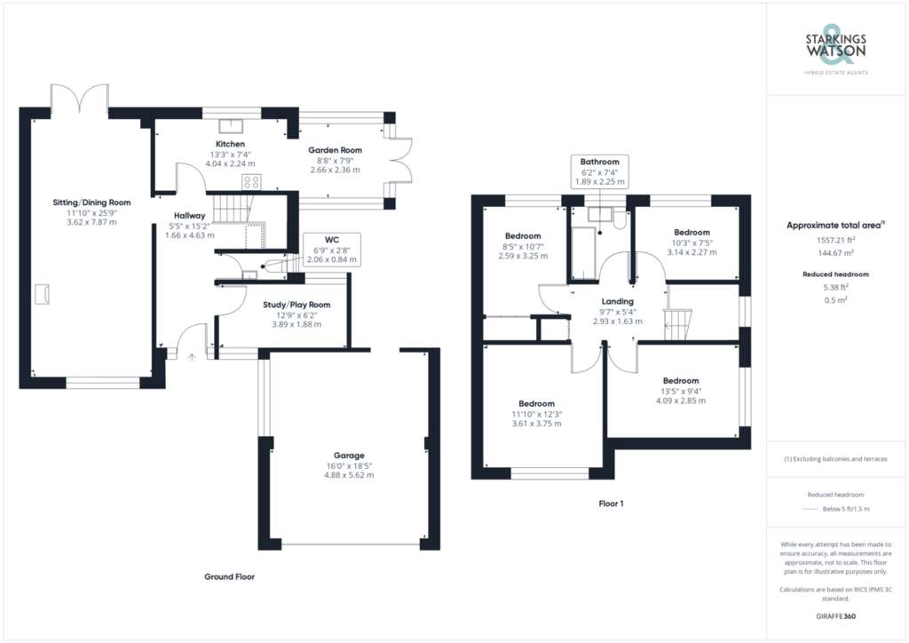 4 bedroom detached house for sale - floorplan