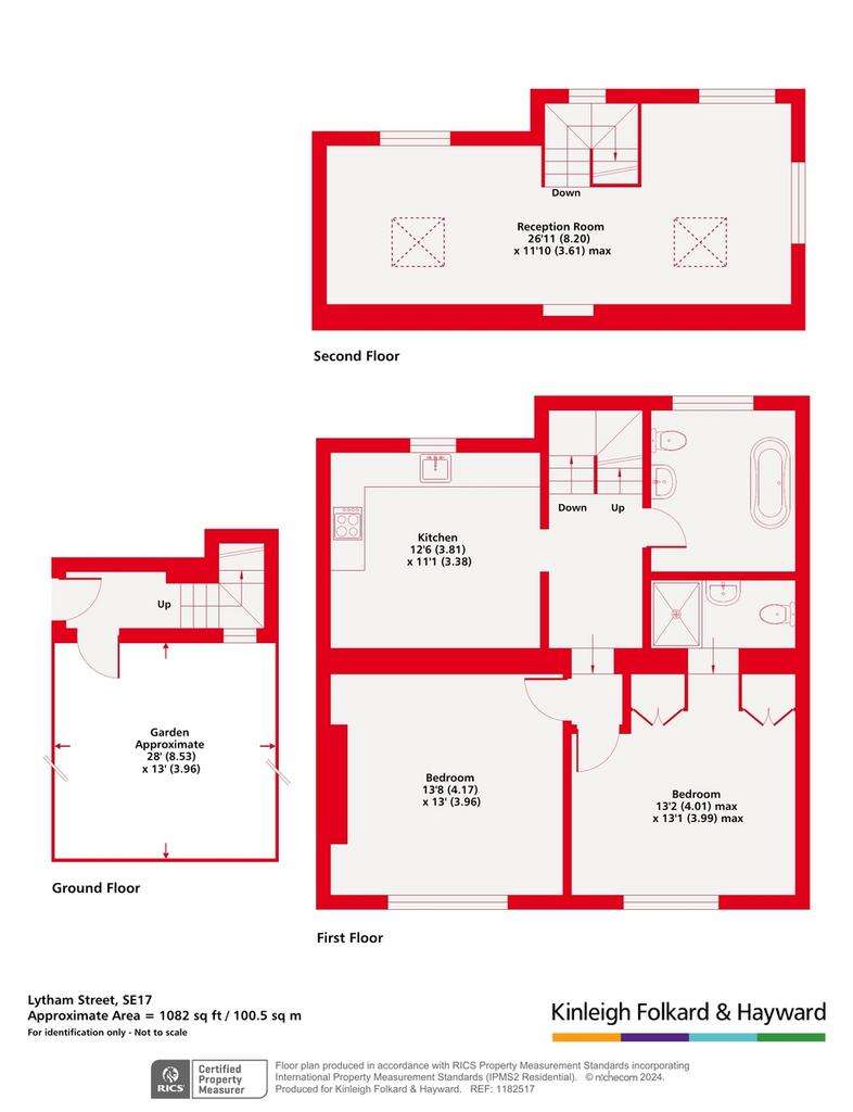 2 bedroom flat for sale - floorplan