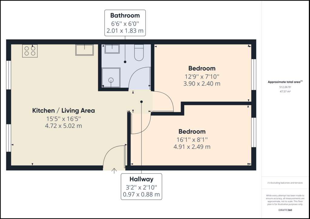 5 bedroom semi-detached house for sale - floorplan