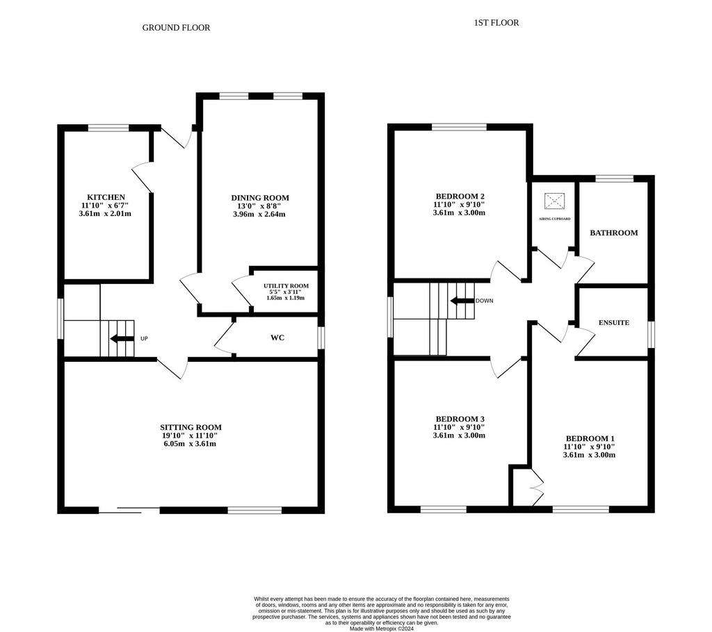 3 bedroom detached house for sale - floorplan