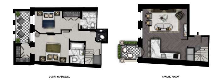 2 bedroom flat to rent - floorplan