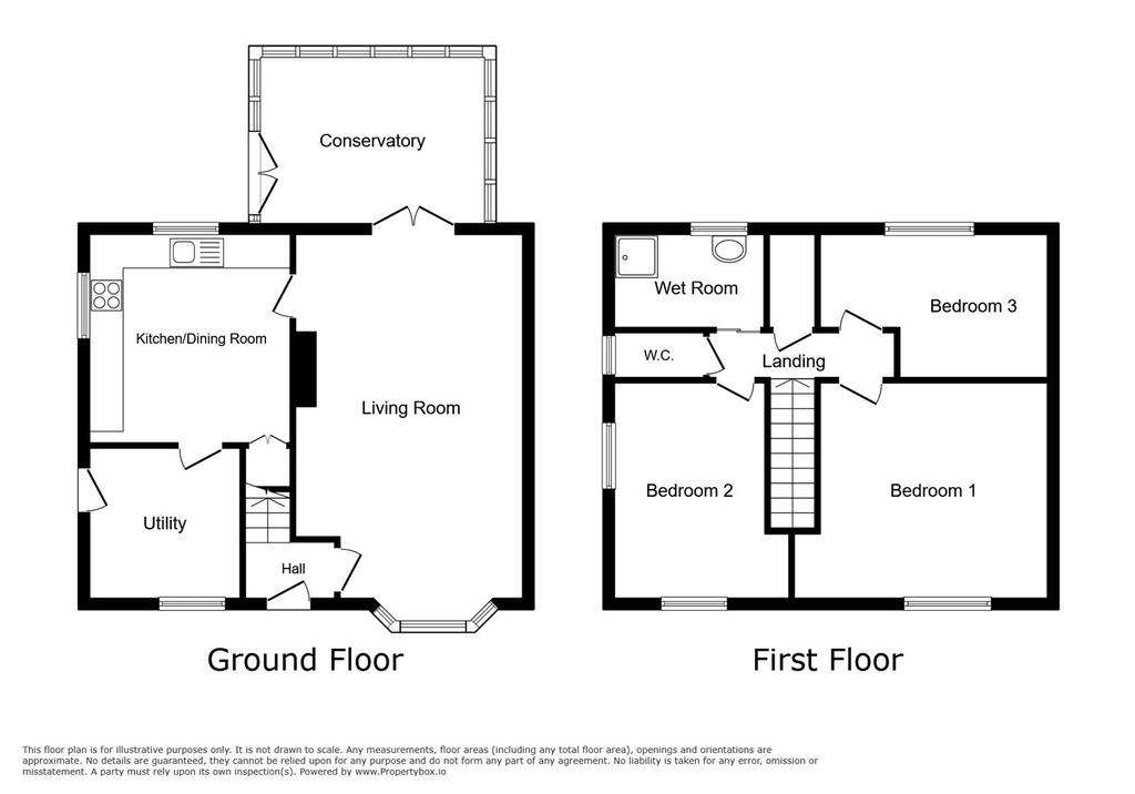 3 bedroom semi-detached house to rent - floorplan