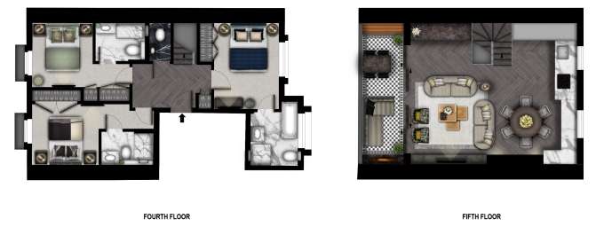 3 bedroom flat to rent - floorplan