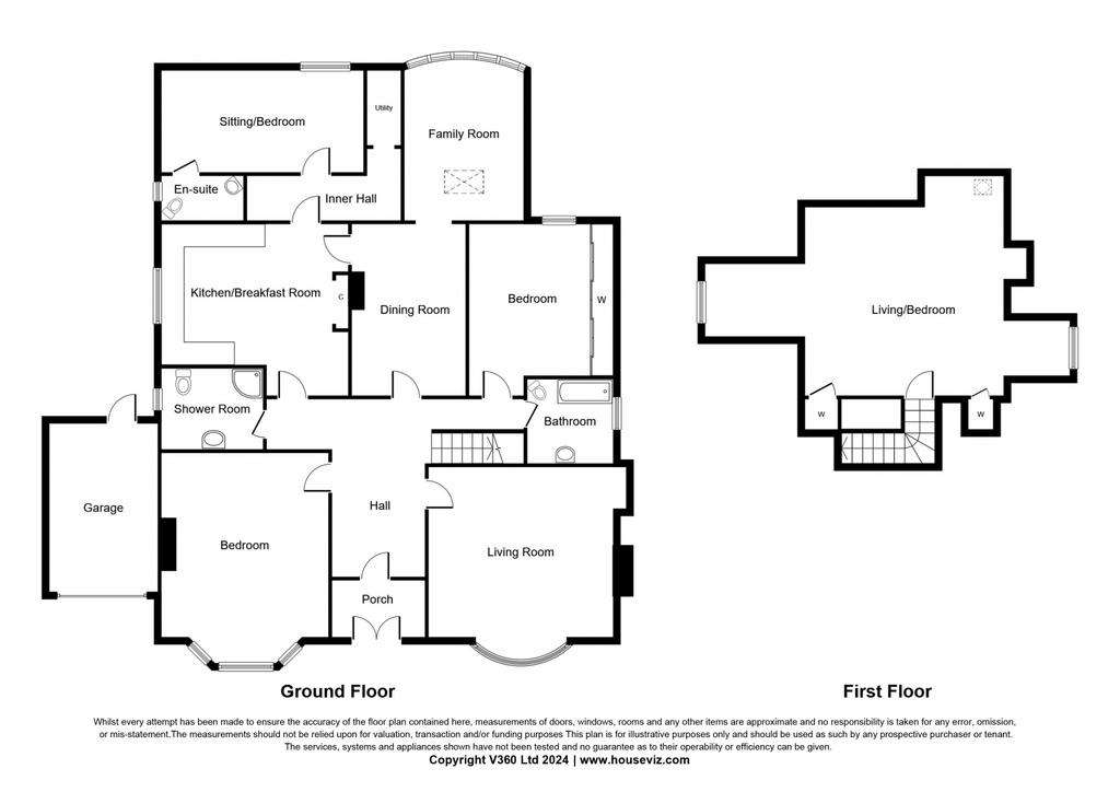 4 bedroom detached bungalow for sale - floorplan