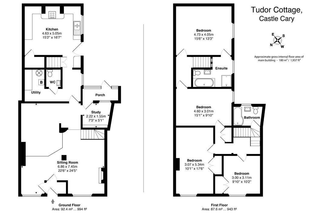 4 bedroom town house to rent - floorplan