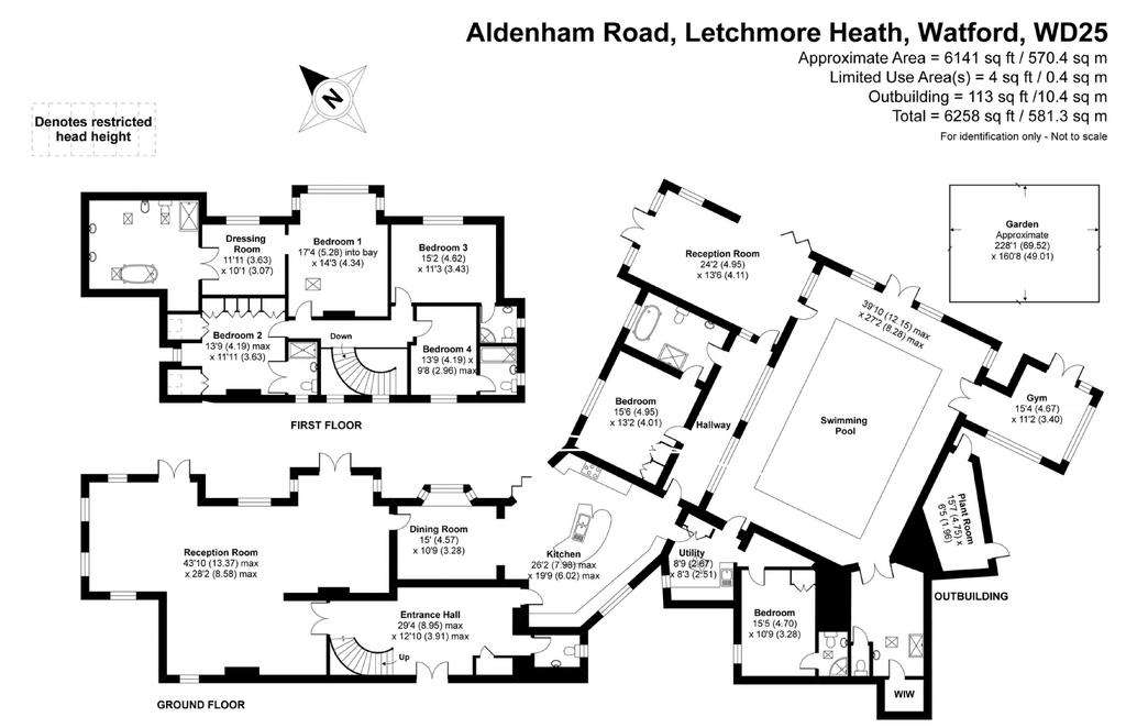 6 bedroom detached house for sale - floorplan