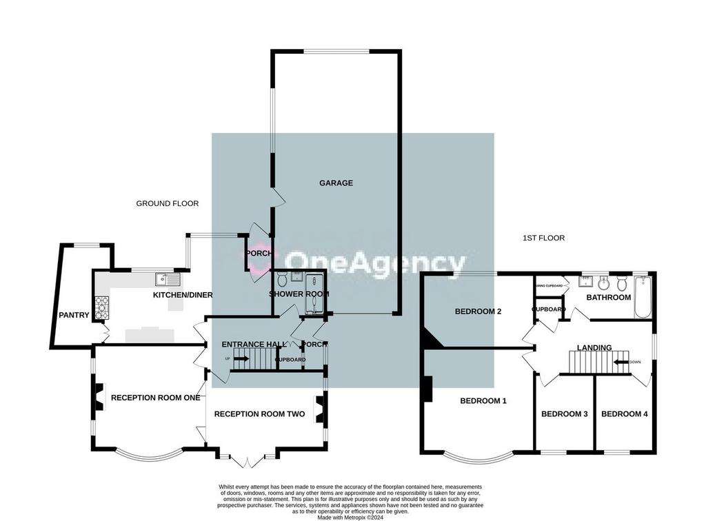 4 bedroom detached house for sale - floorplan