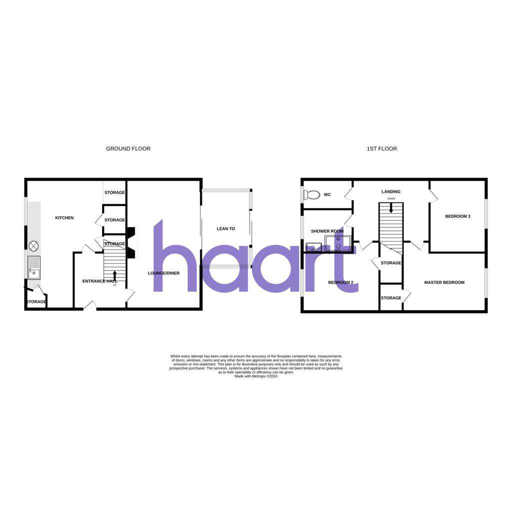 3 bedroom end of terrace house for sale - floorplan