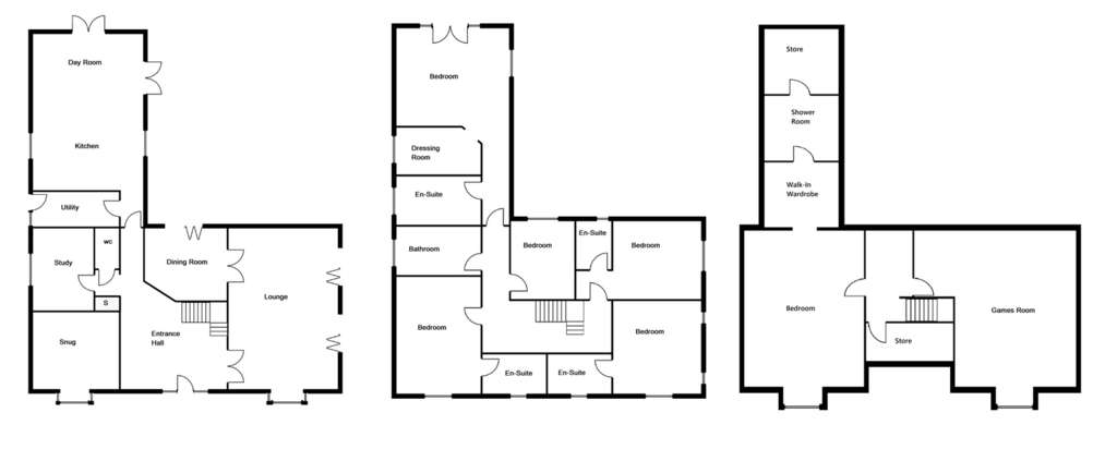 5 bedroom detached house for sale - floorplan