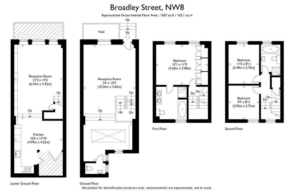 3 bedroom house to rent - floorplan