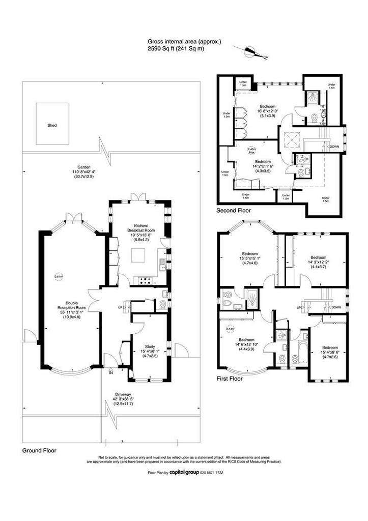 6 bedroom detached house to rent - floorplan