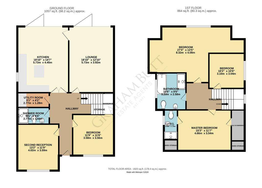 4 bedroom detached house for sale - floorplan