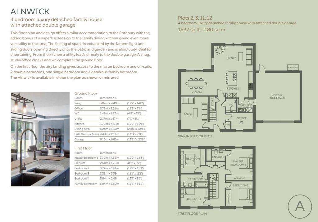 4 bedroom detached house for sale - floorplan