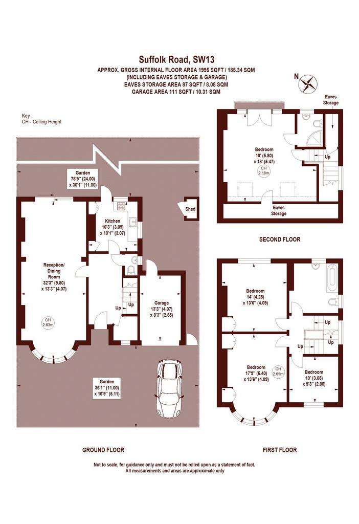 4 bedroom semi-detached house to rent - floorplan