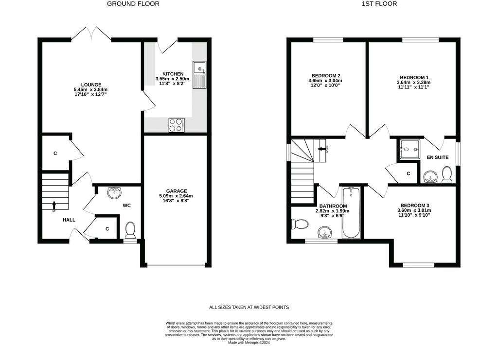 3 bedroom villa for sale - floorplan