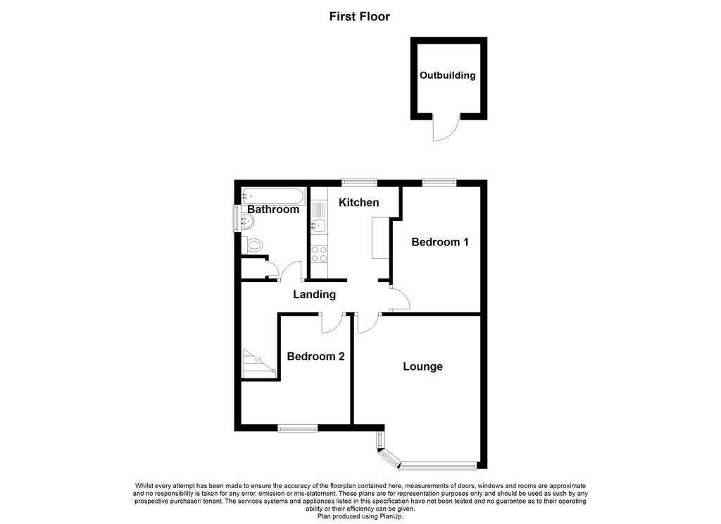 2 bedroom maisonette for sale - floorplan