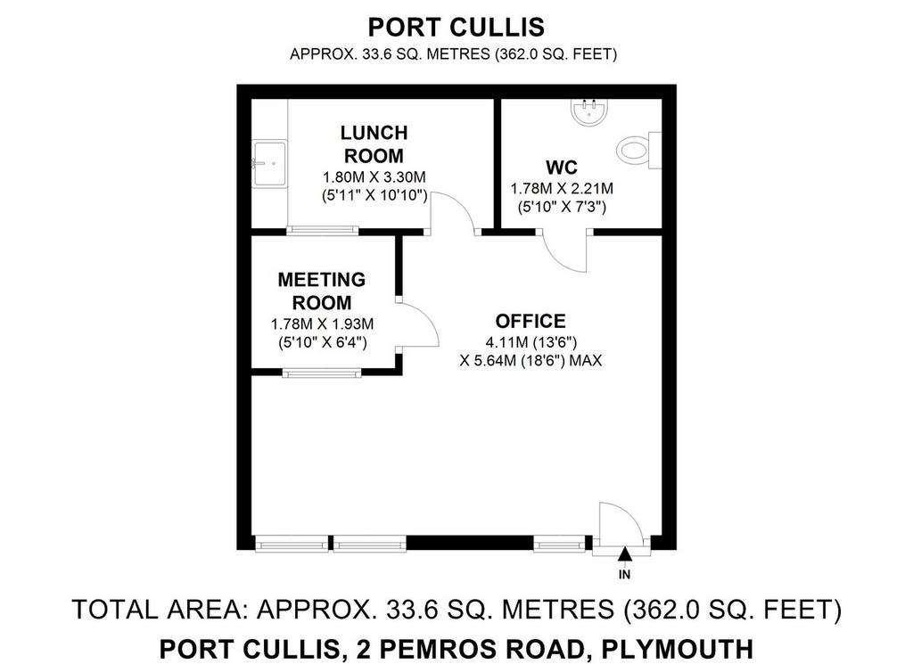 Land to rent - floorplan