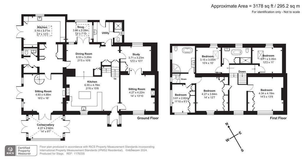 11 bedroom detached house for sale - floorplan