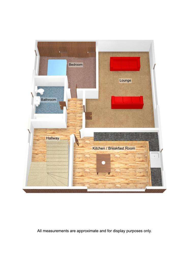 1 bedroom flat for sale - floorplan