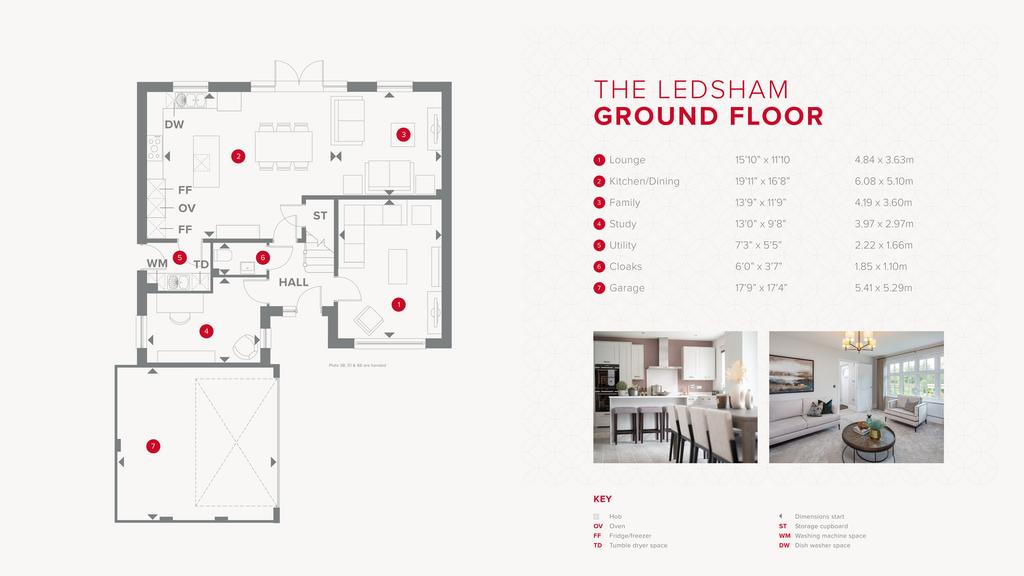 4 bedroom detached house for sale - floorplan