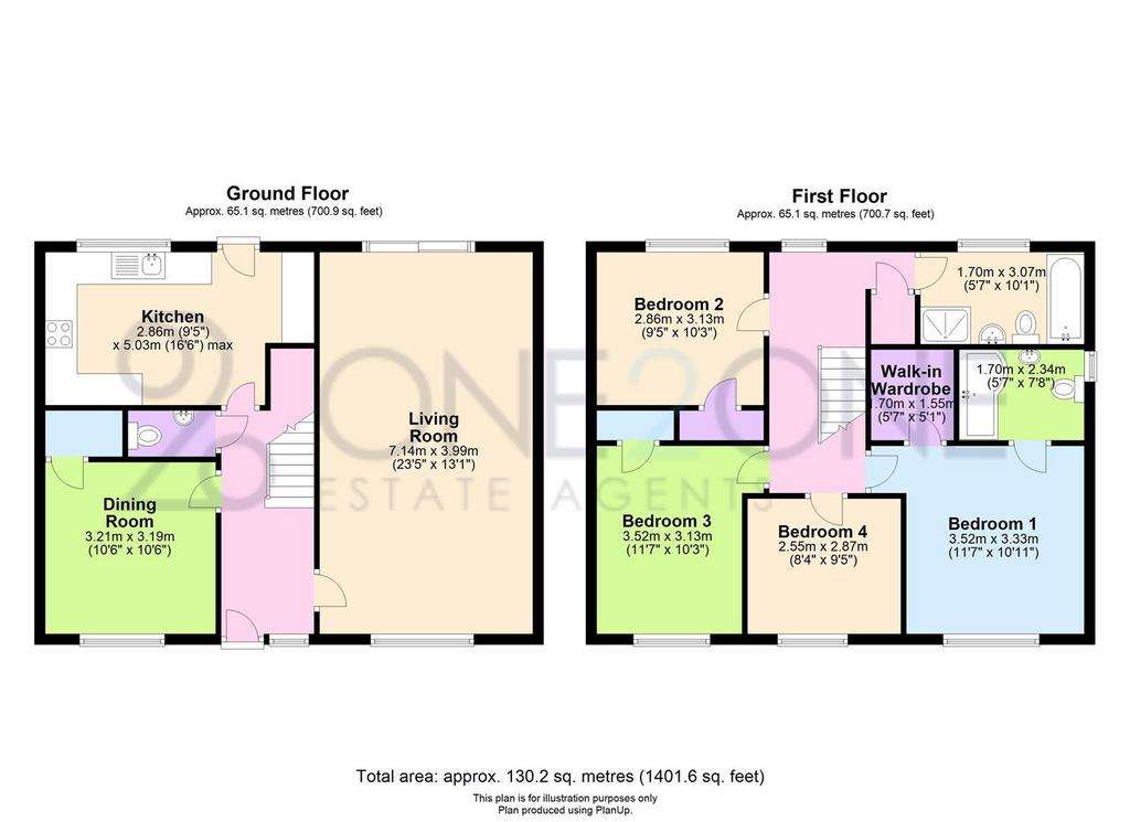 4 bedroom detached house for sale - floorplan