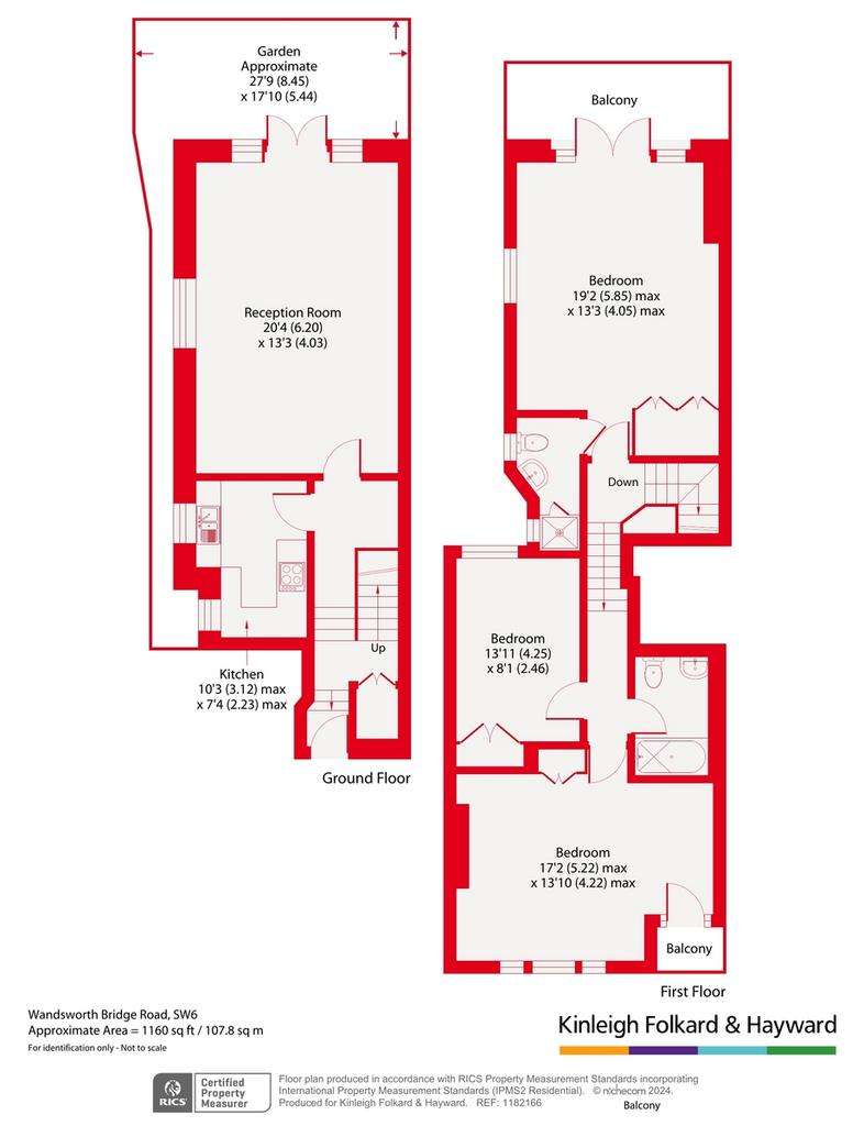 3 bedroom flat for sale - floorplan