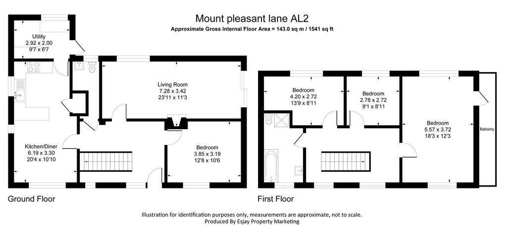 4 bedroom detached house for sale - floorplan