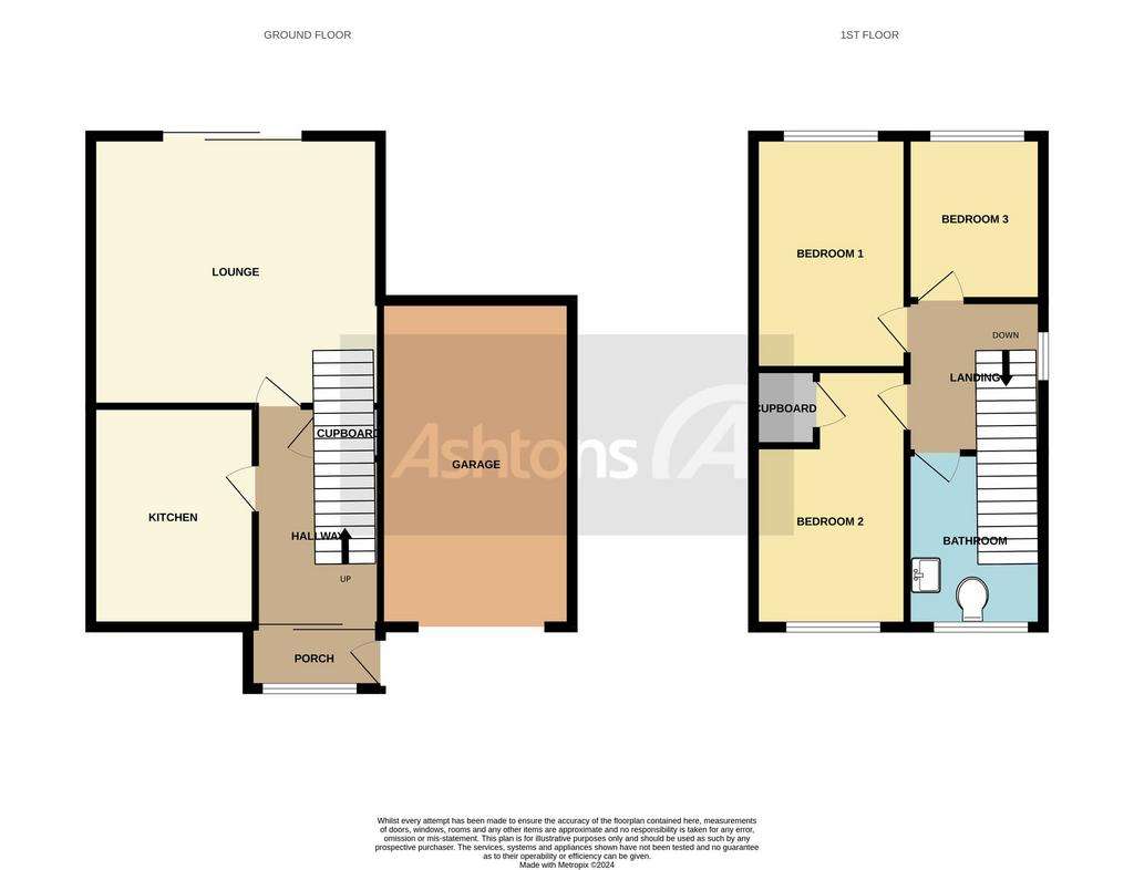 3 bedroom semi-detached house to rent - floorplan