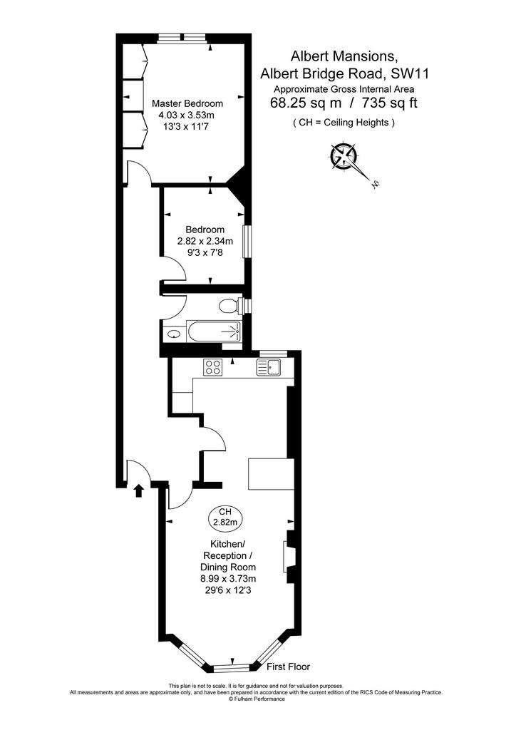 2 bedroom flat for sale - floorplan