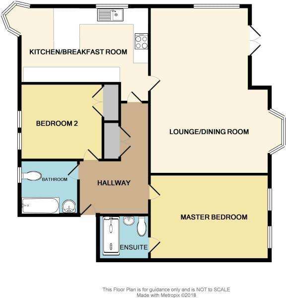 2 bedroom flat for sale - floorplan