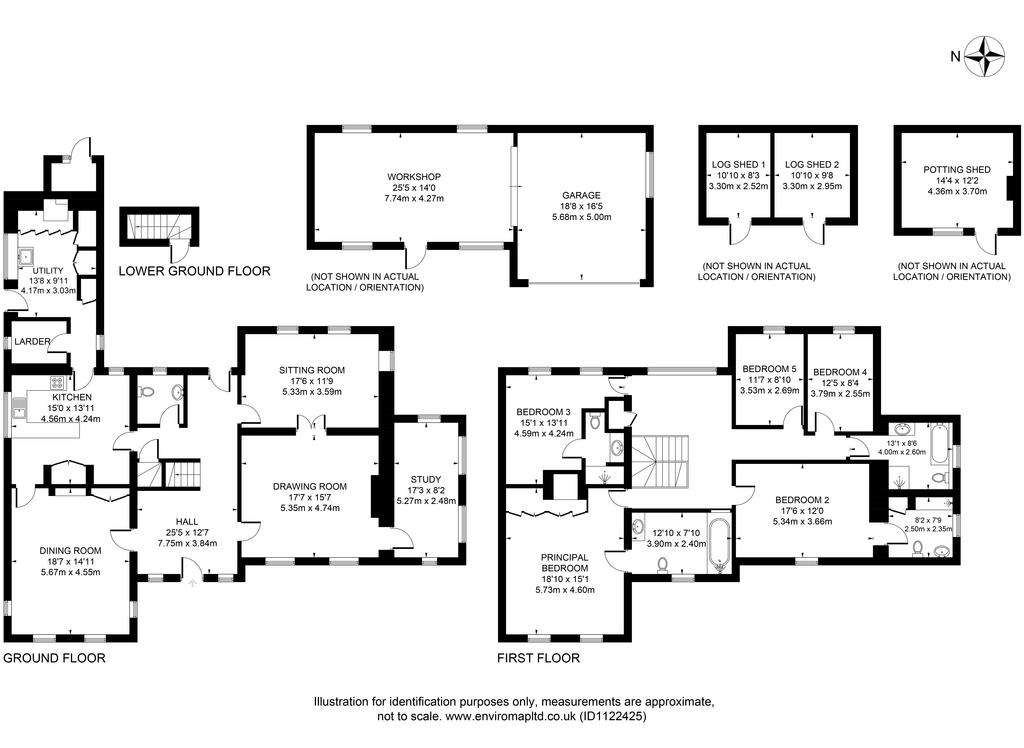 5 bedroom detached house for sale - floorplan