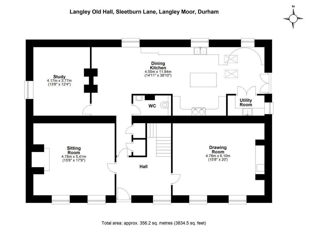 5 bedroom detached house for sale - floorplan