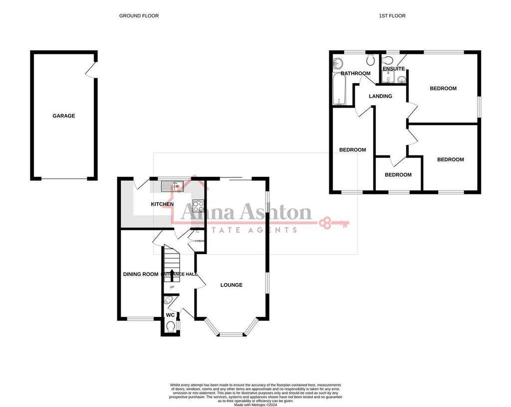 4 bedroom detached house for sale - floorplan