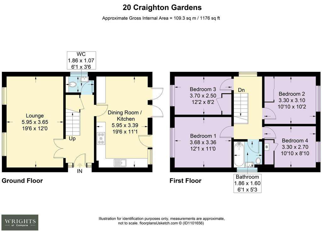 4 bedroom detached house for sale - floorplan