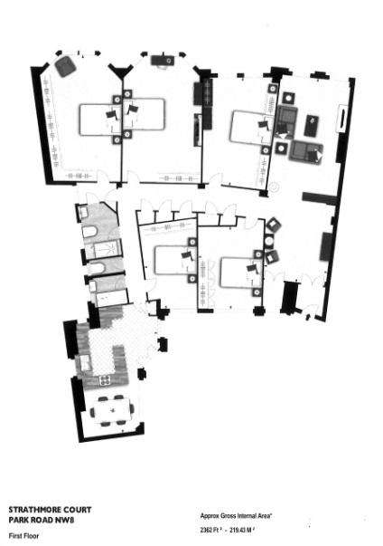 5 bedroom flat to rent - floorplan