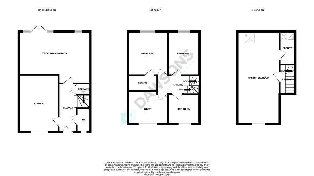 4 bedroom semi-detached house for sale - floorplan