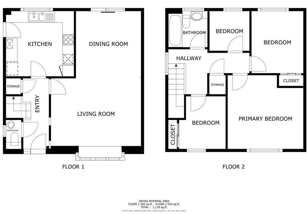 4 bedroom detached house for sale - floorplan