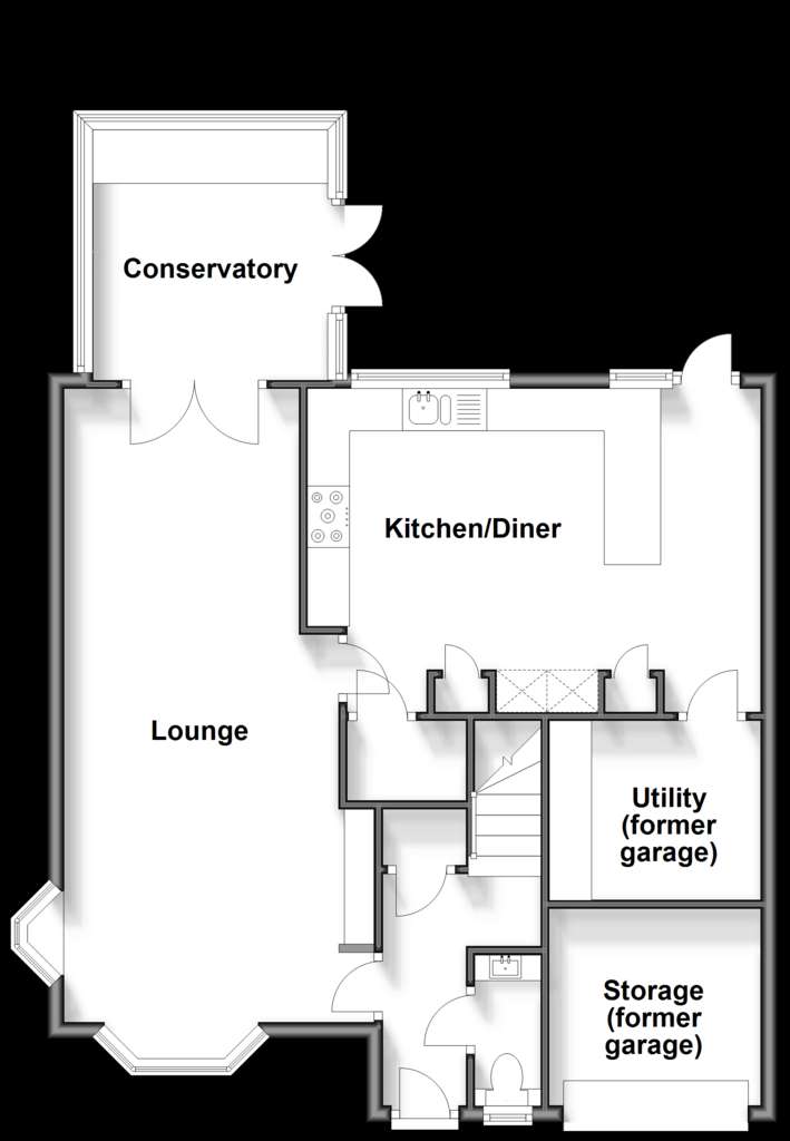 3 bedroom detached house for sale - floorplan