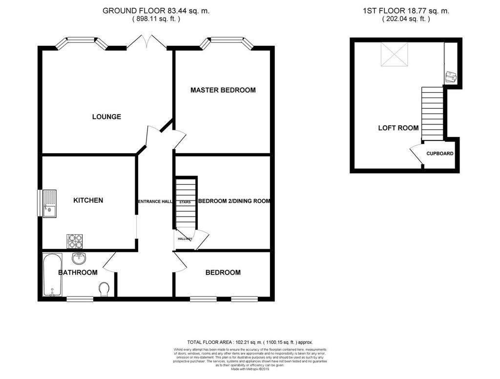 4 bedroom detached bungalow for sale - floorplan