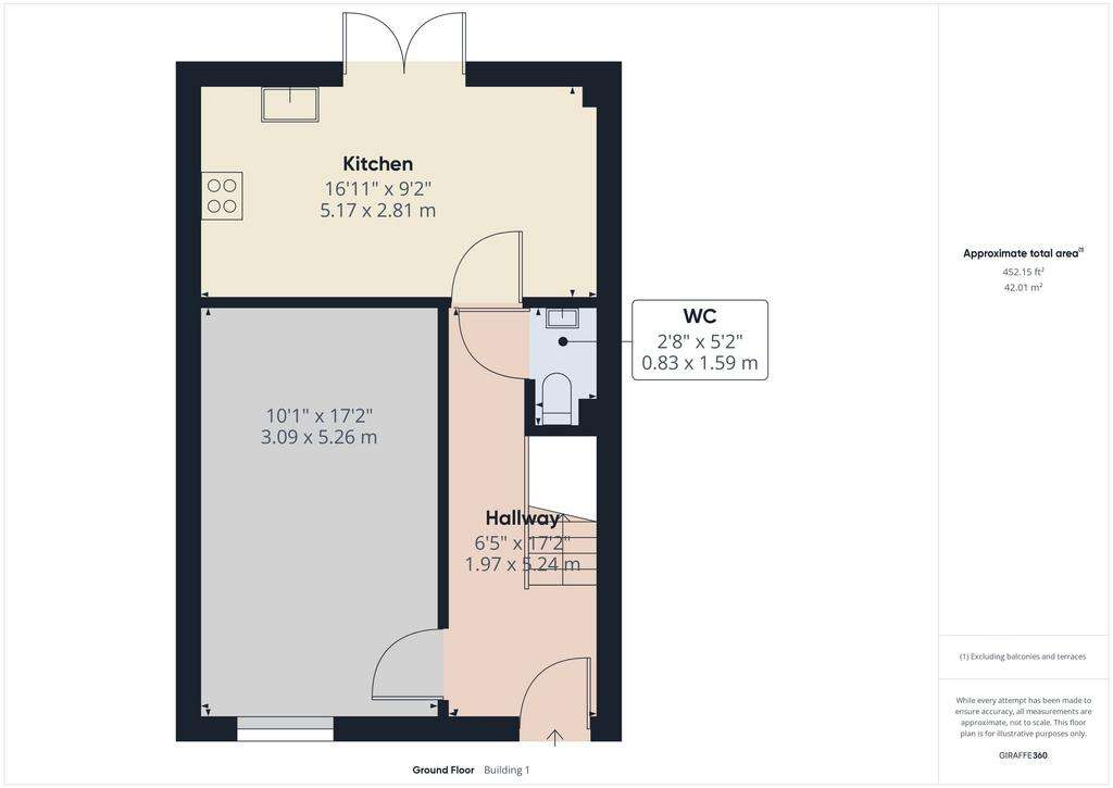 3 bedroom semi-detached house for sale - floorplan