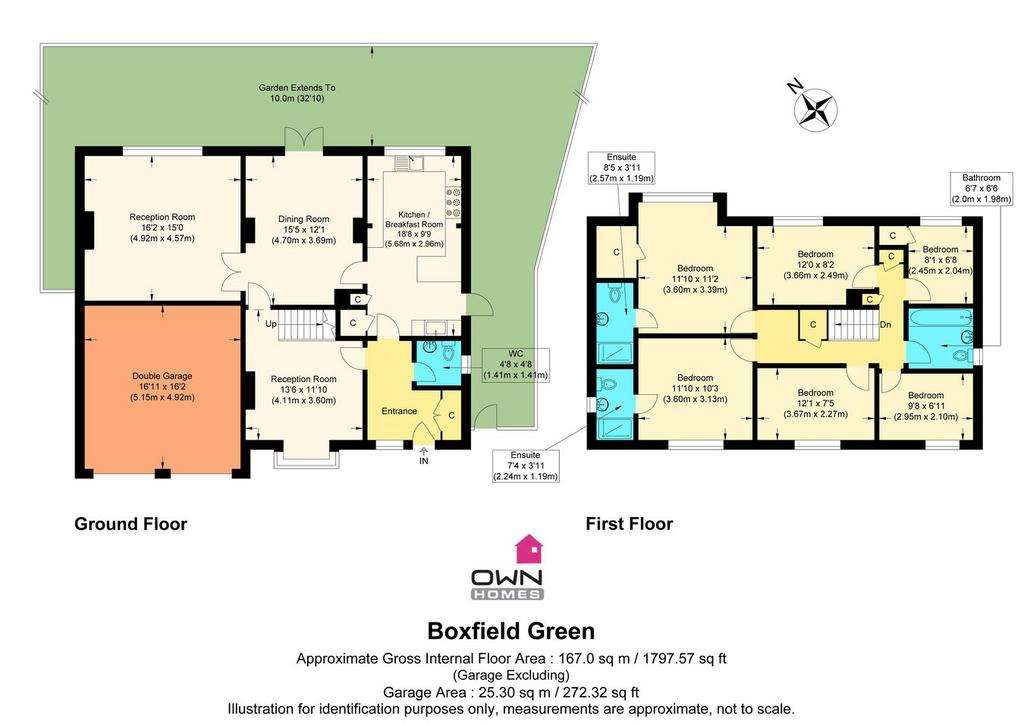 6 bedroom detached house for sale - floorplan