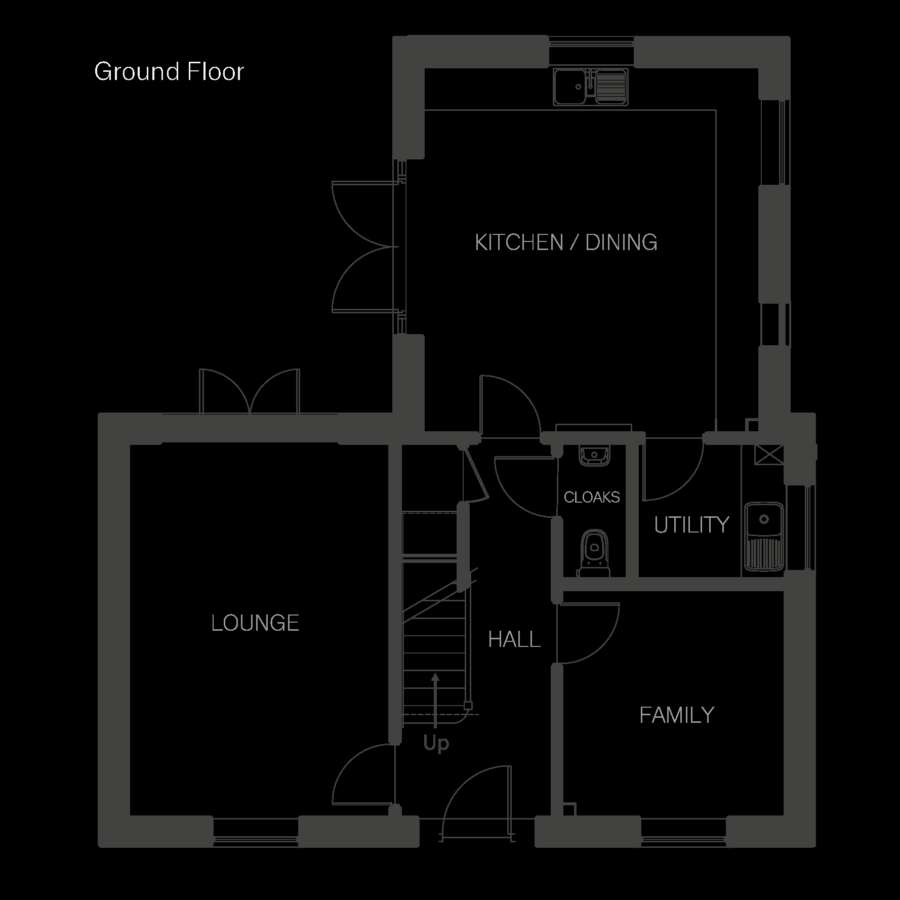 4 bedroom detached house for sale - floorplan