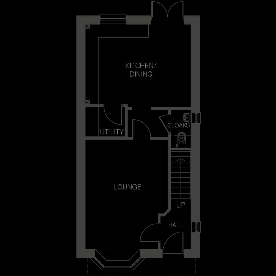 3 bedroom detached house for sale - floorplan