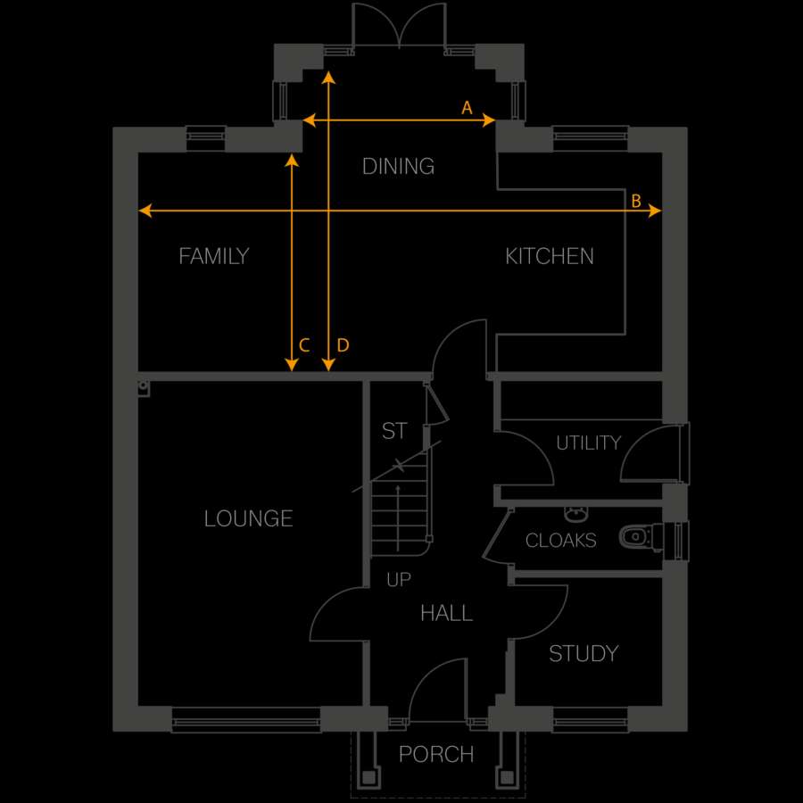 4 bedroom detached house for sale - floorplan