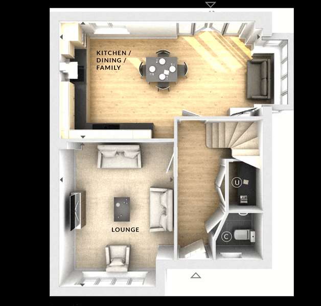 4 bedroom detached house for sale - floorplan