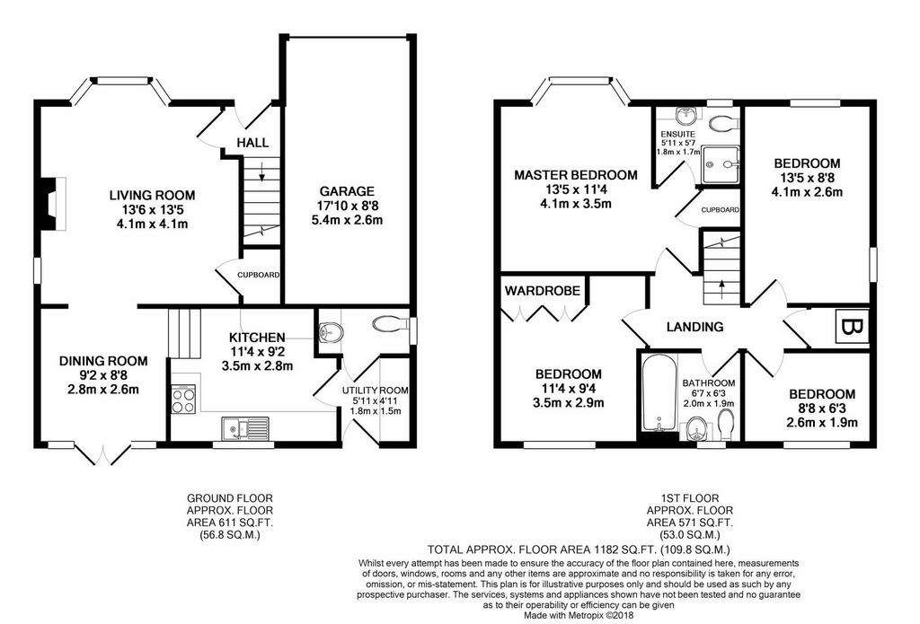 4 bedroom detached house to rent - floorplan