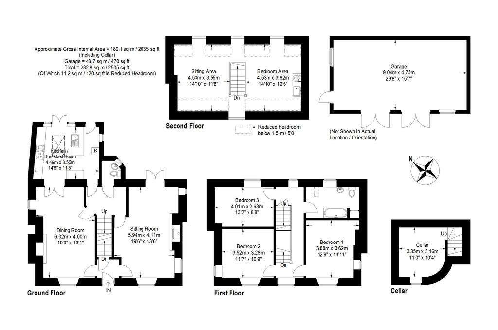 4 bedroom detached house for sale - floorplan