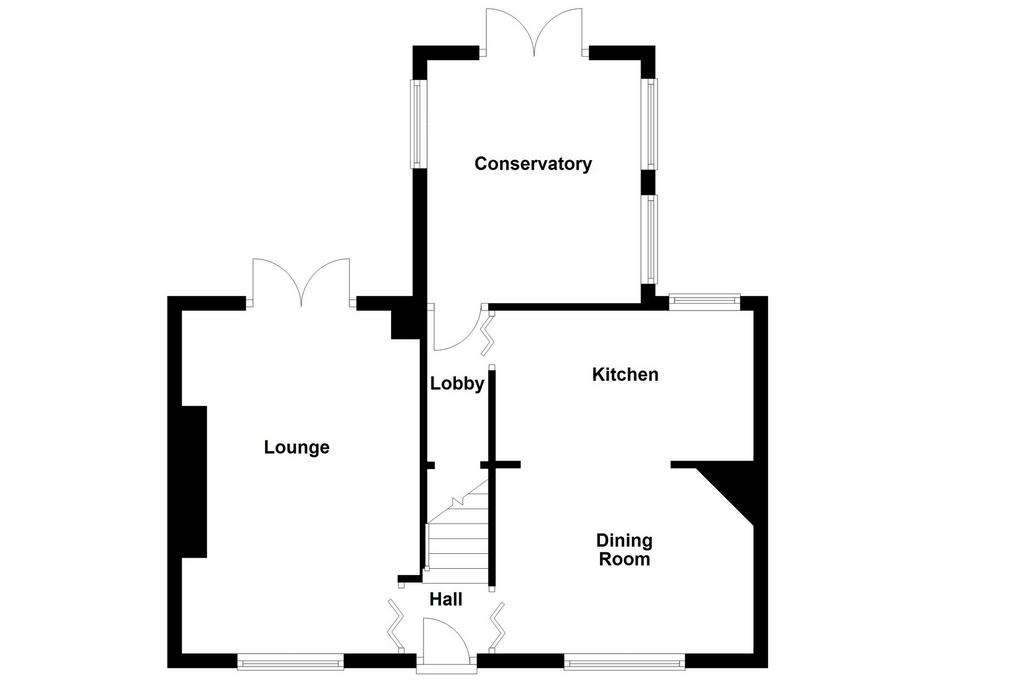 3 bedroom terraced house for sale - floorplan